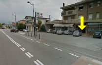 Piazzale antistante la galleria - Parcheggio